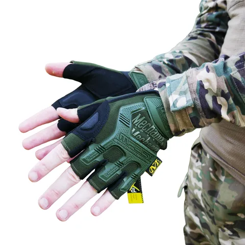 Безпалі рукавиці олива Mechanix MXK-2 — фото 2