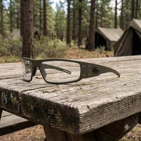 Захисні окуляри Gatorz Magnum Photochromic ANSI Z87.1 Mil-Spec Ballistic, OD Green Cerakote - GZ-01-205