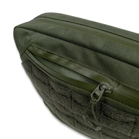 Сумка-напашник M Kiborg з балістичним пакетом 2 клас захисту PE Militex GU Сordura Khaki — фото 8