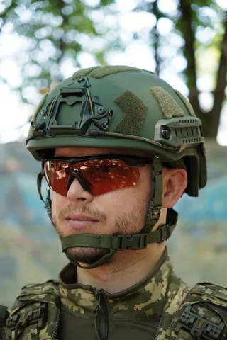 Балістичний шолом Олива FAST PE GEN III AGGRESSIVE — фото 10