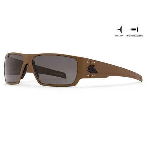 Захисні окуляри Gatorz Specter, ANSI Z87.1 Mil-Spec Ballistic, Tan Cerakote - GZ-08-302 — фото 2