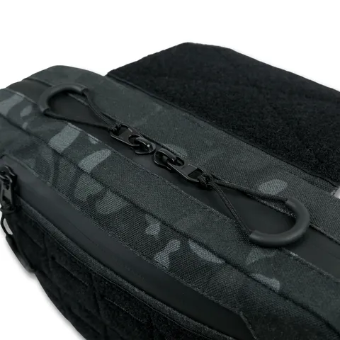 Сумка-напашник XL з балістичним пакетом 1 клас захисту Kiborg GU Сordura Dark Multicam — фото 6