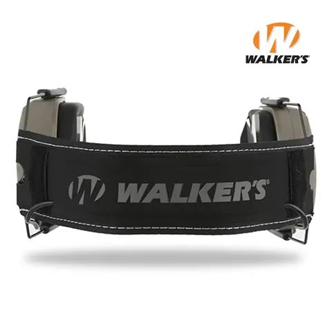 Активні навушники Walker's Razor Slim Patriot з патчами, FDE (Пісочний) — фото 4