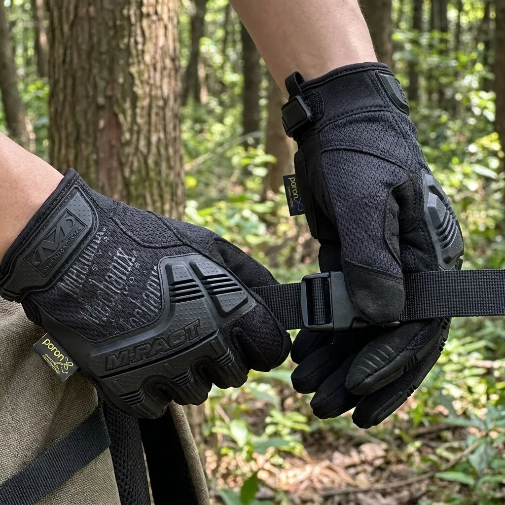 Тактичні рукавиці чорні Mechanix