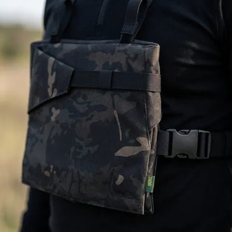 Каремат-сидушка Kiborg з балістичним пакетом 1 клас захисту Militex 20mm Cordura Black Multicam — фото 3