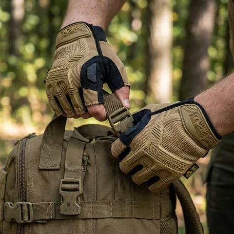 Безпалі рукавиці койот Mechanix MXK-2