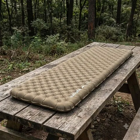 Матрац надувний одномісний UL Naturehike CNK2450WS012, 186*64, коричневий