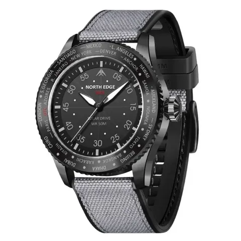Чоловічий водостійкий тактичний годинник North Edge Mach New — фото 2