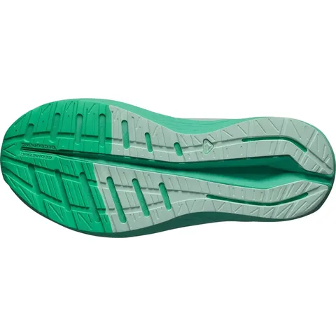 Жіночі бігові кросівки Salomon Aero Blaze 2 для асфальту та тренувань, блакитні з червоним та зеленим — фото 7