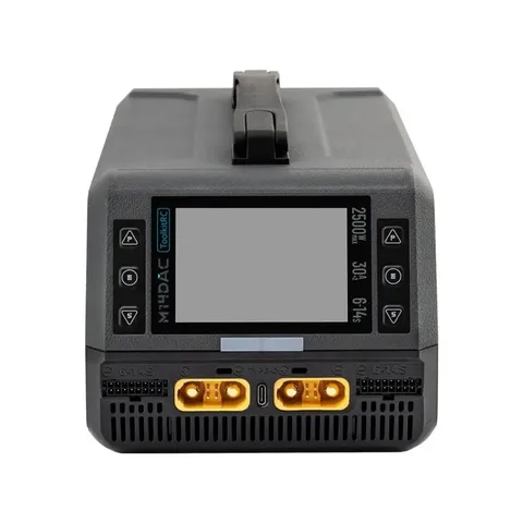 Зарядний пристрій ToolkitRC M14DAC 2500W 14S Dual Channel AC Smart Charger | Професійна зарядна станція для LiPo/LiHV 6–14S — фото 4