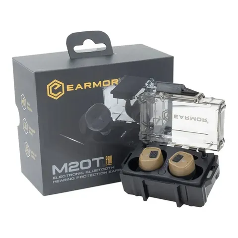 Активні захисні навушники-беруші Earmor M20T Pro Bluetooth — Койот — фото 10