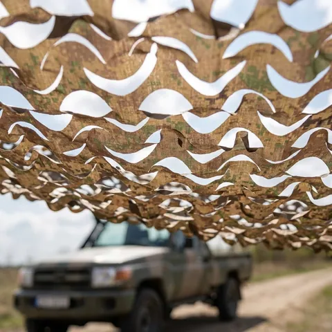 Весняна маскувальна сітка Militex Хижак 6х8м (площа 48 кв.м.) — фото 3