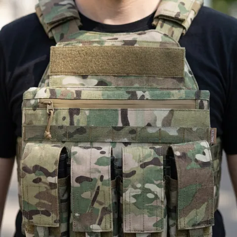 Захист живота Gen.2 з балістичним захистом 2 класу Militex Cordura original USA Мультикам — фото 3