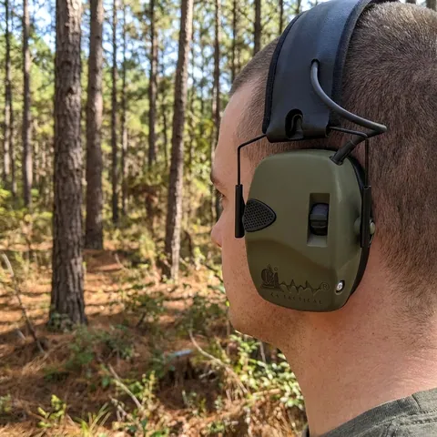Активні навушники C4 Tactical (SNR=27dB Elec) - олива
