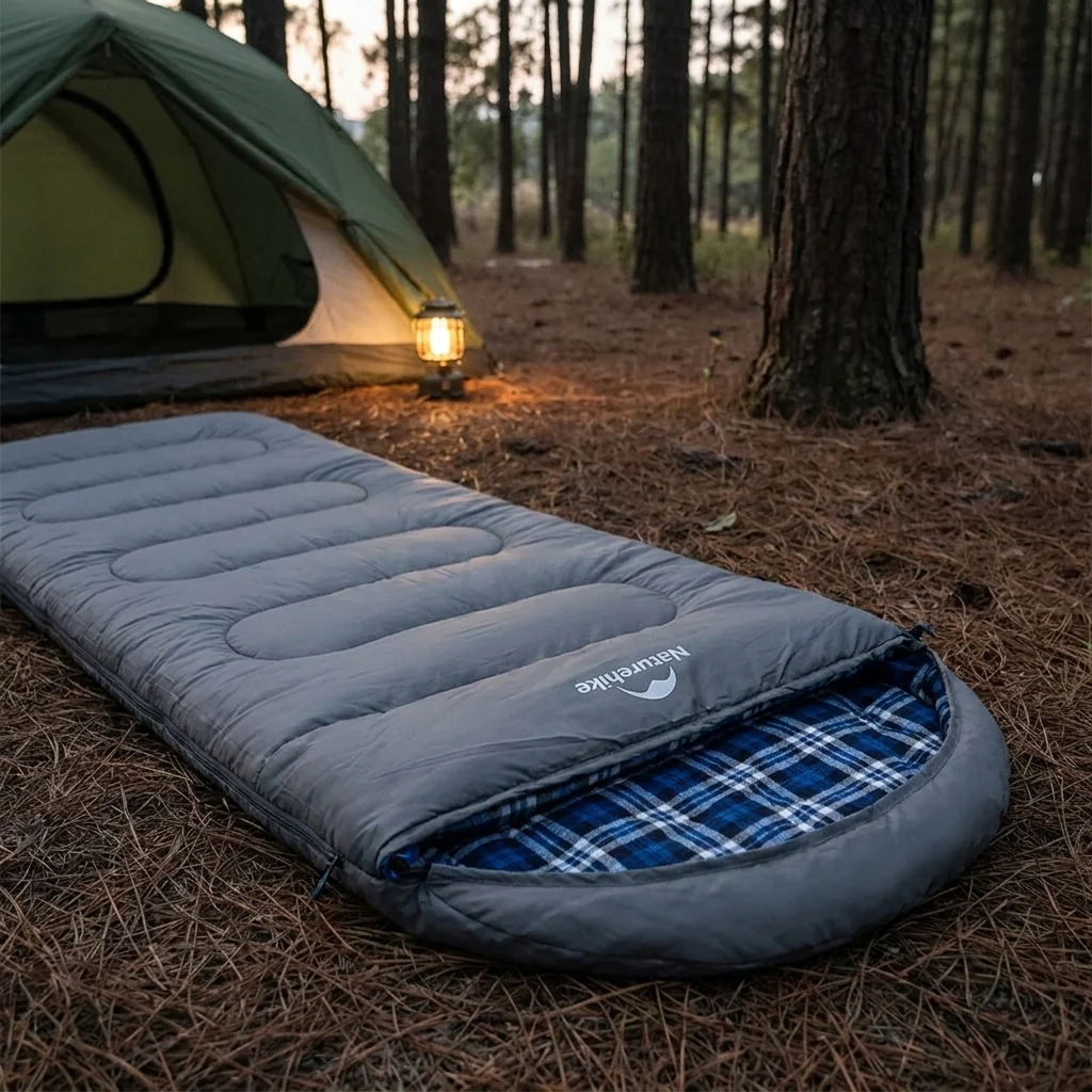 Спальний мішок з капюшоном Naturehike Clear Sky CNK2450WS042, сірий