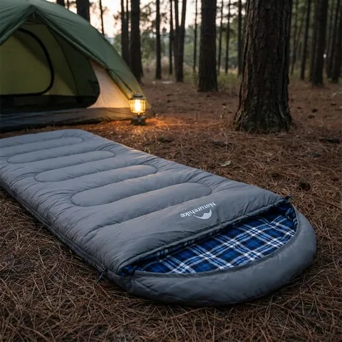 Спальний мішок з капюшоном Naturehike Clear Sky CNK2450WS042, сірий