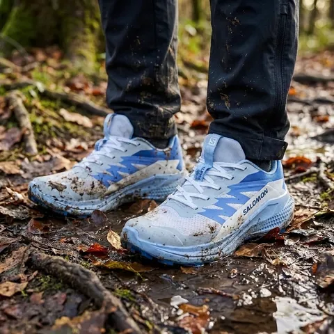 Жіночі кросівки Salomon ALPHAGLIDE для міста та активного руху Ancient Water / Brunnera Blue