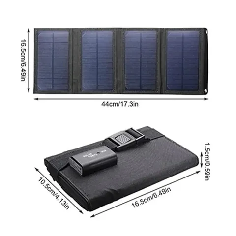 Сонячна панель Solar panel 15W 1xUSB C0549 Зарядний пристрій — фото 4