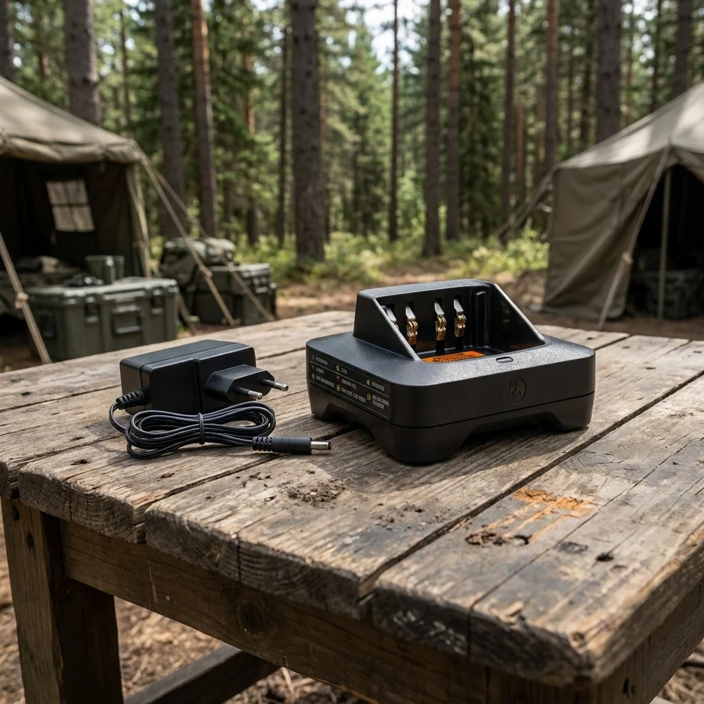 Мережевий зарядний пристрій 220 В для радіостанцій Motorola DP / XPR / APX / R7