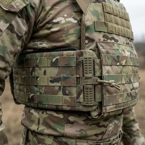 Комплект камербанди Gen.2 для плитоноски KIBORG (зі швидким скидом) + балістичний захист 2 класу — — фото 3