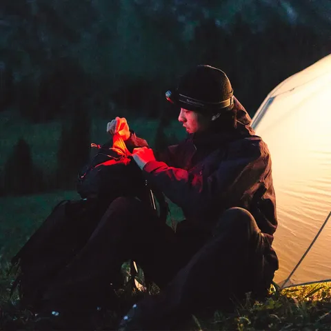 Ліхтар налобний Naturehike CNK2450ZM010, коричневий — фото 11
