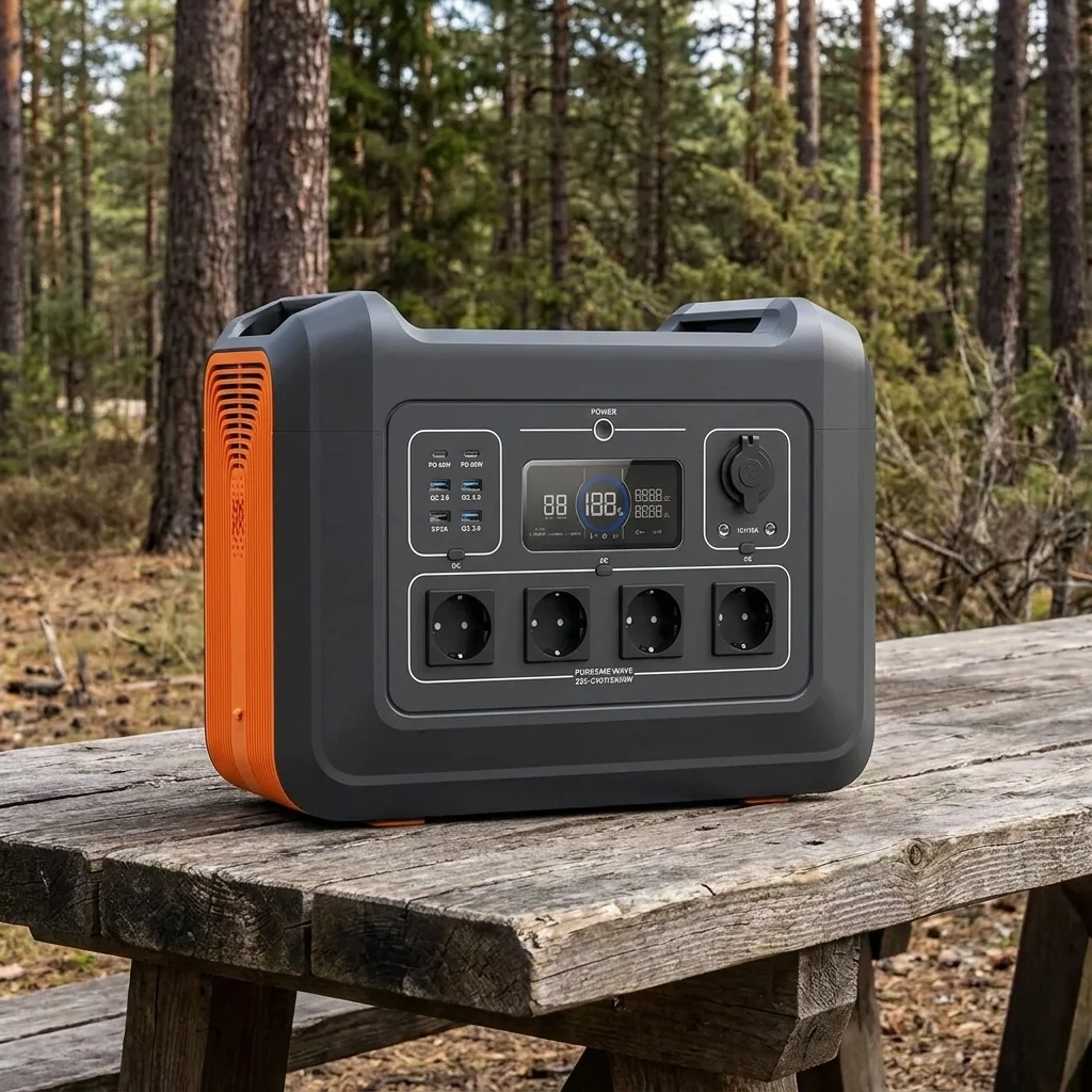 Портативна електростанція SOUOP 2400W — надійне джерело енергії для будь-яких умов