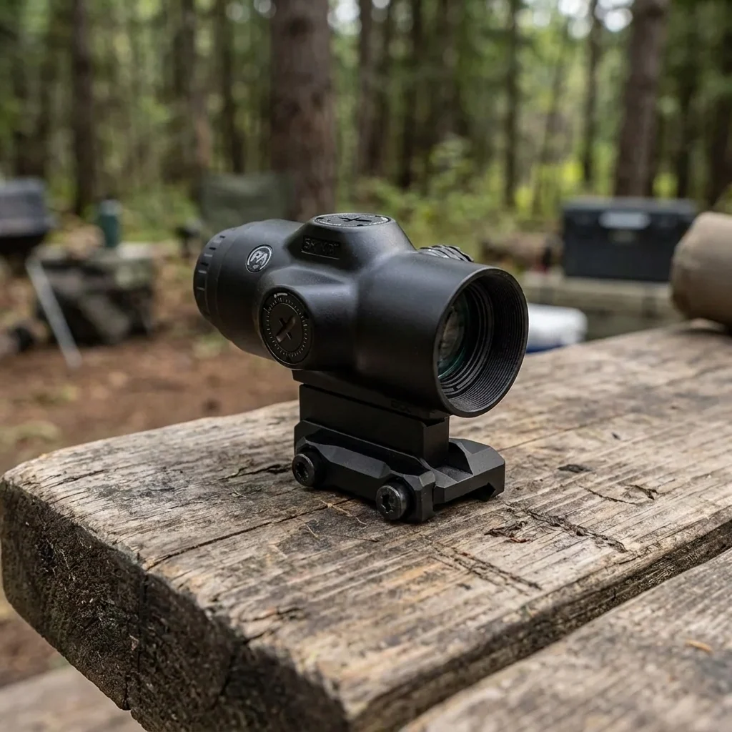 Приціл Primary Arms SLx 5x, MicroPrism, ACSS Aurora 5.56 (Red) black