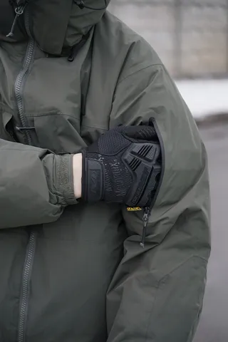 Зимова утеплена тактична куртка Archon Husky Extreme Єврозима (хакі) — фото 11