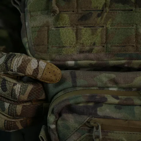 Комплект (захист живота + сумка) Militex Cordura original USA Мультикам розмір — фото 12