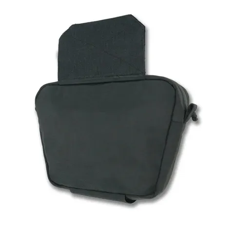 Сумка-напашник M Kiborg з балістичним пакетом 1 клас захисту Militex GU Сordura Black — фото 6