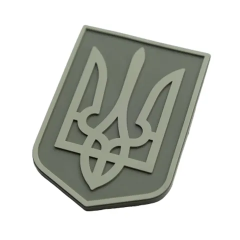ПВХ Патч (шеврон) "Герб" олива — фото 4