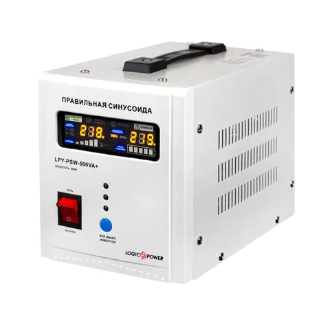 ДБЖ з правильною синусоїдою 12V LPY-PSW-500VA+ (350Вт) 5A/10A — фото 2