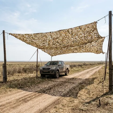 Маскувальна сітка Militex для авто Мультикам 6х8м (площа 48 кв.м.) — фото 1
