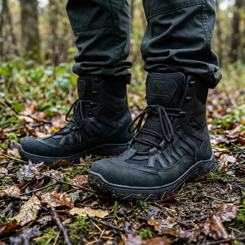 Берці Undolini Чорний Air-Tex