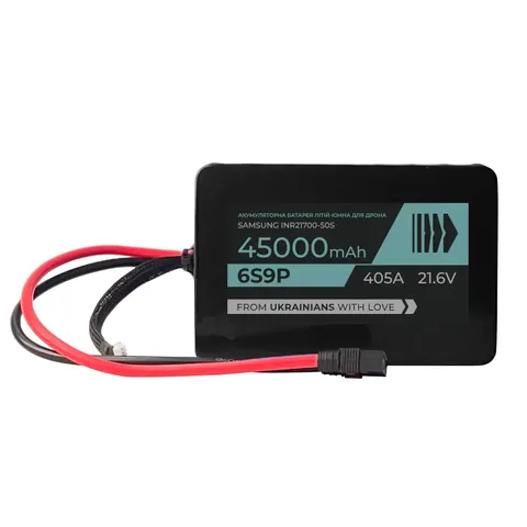 АКБ для коптерів/літаків BTRY 6s9p Samsung INR21700-50S — фото 2
