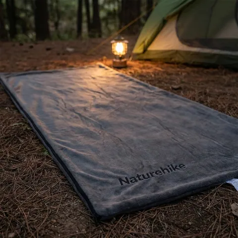 Підкладка для спального мішка Naturehike CNK2450WS024, фліс, графіт