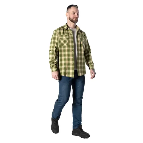 Сорочка "Легіт" Olive/White — фото 3
