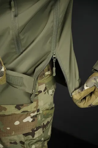 Анорак Military Stealth Army Green демісезонний для активного відпочинку — фото 12