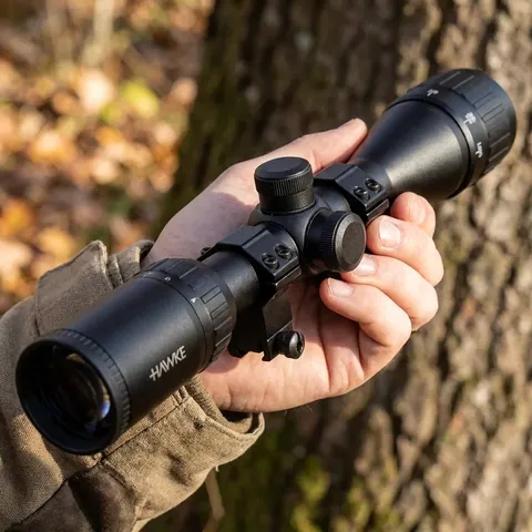 Приціл оптичний Hawke Fast Mount 3-9x40 AO сітка Mil Dot. Кільця на Ластівчин хвіст — фото 3