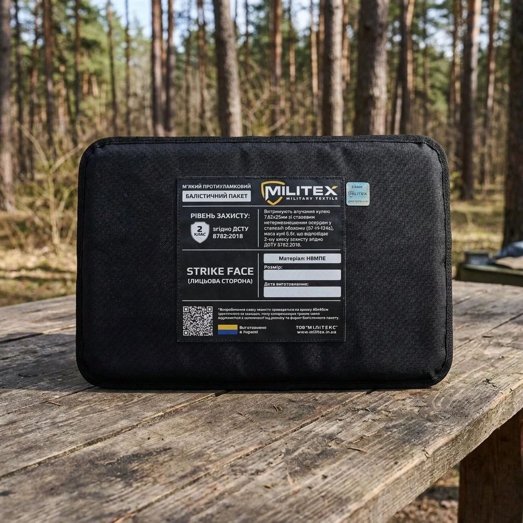 Балістичний пакет 12*20 Militex (2 клас захисту)