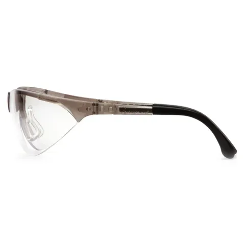 Окуляри захисні Pyramex Rendezvous Crystal Gray (clear) Anti-Fog, прозорі в сірій напівпрозорій оправі, Прозорий — фото 6