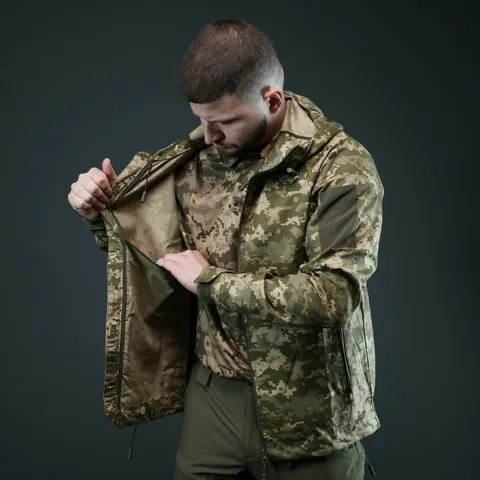 Тактична куртка Twill GEN I | Піксель | Літня військова куртка без підкладки — фото 10