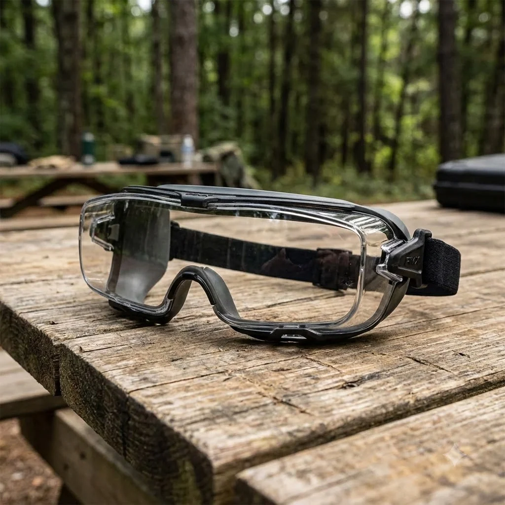 Окуляри Pyramex Cappture-PRO (clear) Super Anti-Fog H2MAX, прозорі, Чорний