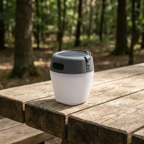 Ліхтар кемпінговий Bo-Camp Wega Powerbank Solar 180 Lumen White/Grey/Black (5818735)
