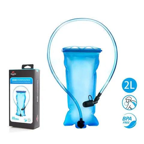 Питна система (гідратор) Naturehike PET NH18S070-D, 2л, блакитний — фото 2