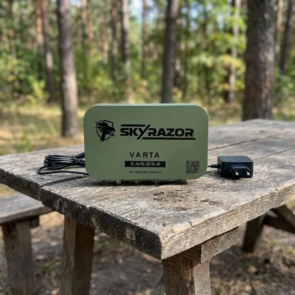 Виносна антена-підсилювач сигналу Skyrazor "Varta" 2.4GHz / 5.2 GHz / 5.8 GHz