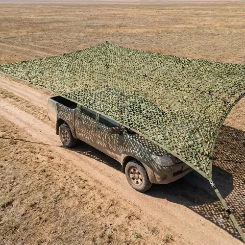 Весняна маскувальна сітка Militex Камуфляж 20х20 (площа 400 кв.м.)