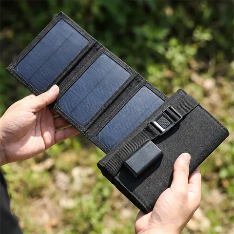 Складний сонячний заряд Solar panel 15W 1xUSB (X001JA) — фото 3