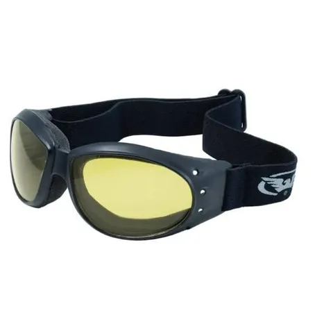 Окуляри захисні Global Vision Eliminator Photochromic (yellow), жовті фотохромні, Чорний — фото 2