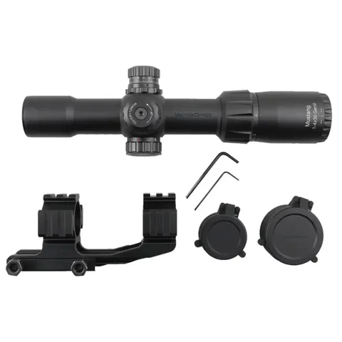 Приціл оптичний Vector Optics MUSTANG GENII 1-4X30 (30 мм) Illum. SFP — фото 14